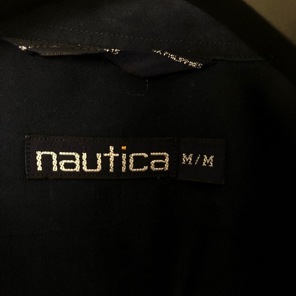 Men’s Nautica navy button down - Picture 7 of 8